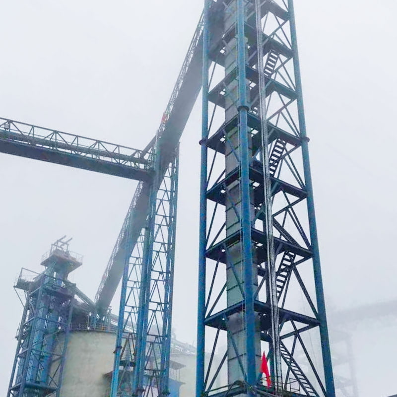 NSE elevator s pločastim lancem